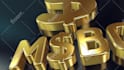 create gold metallic logo animation