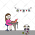 make short cute videos with still stick figured doodling