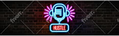 make neon sign light video intro animation for your logo or text