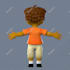 create 3d character model for you
