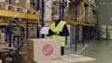 make logistics truck warehouse box delivery promo video