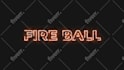 draw your logo and text with fire as an intro video