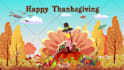 create short thanksgiving logo animation