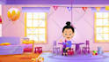 create two 2d animated kids learning videos for youtube