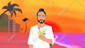 create smooth lofi loop animation animated gif