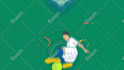 create soccer or football video intro with ronaldo style
