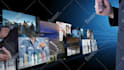make a hologram business agent video in hud interface