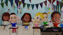 make 3d cartoon character, animate, add music