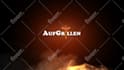 do fire logo intro video with real flame 4k