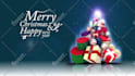 design christmas intro video with your logo