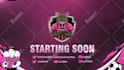 create animated brb, offline, ending, lobby screen for kick, twitch or youtube