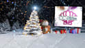create a merry christmas and happy new year video