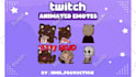 custom animated emotes for twitch and discord,