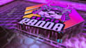 create a stunning dark 3d logo intro with neon glow animation