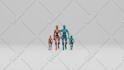 do 3d character walk, running and jumping animations