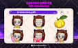 create custom twitch emotes, animated emotes, discord emoji for streaming