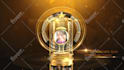 create luxury 3d golden award promotional video