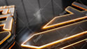 create 3d metallic glow cinematic epic logo reveal intro