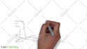 create a whiteboard animation video in realistic style