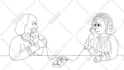 make a 2d cartoon animation video in 4k high resolution