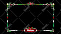 create pro animated overlay for kick ,twitch or facebook gaming
