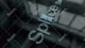 create clean 3d glossy glass intro