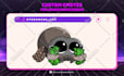 draw twitch emotes, animated emotes, sub badges for vtuber, discord and stream