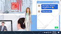 create a human spokesperson chatbot for your website