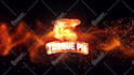 make perfect motorcycle fire reveal logo animation intro