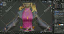 3d character rigging professionally in blender and maya