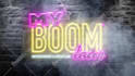 make intro neon animation with your logo design or text