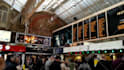 add anything inside a london train station billboard video