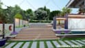 create your front yard, backyard, garden, swimming pool and landscape design