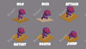 rig and create gameplay 3d animations for unreal and unity