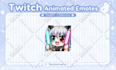 create anime chibi animated emotes for twitch