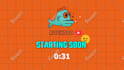 create animated countdown starting soon for twitch streaming