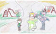 make hand drawn paper cutouts stop motion animation video