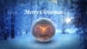 put your logo in winter crystal ball intro for christmas