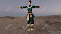 do model, texture and rig for animation and cartoon