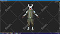make game ready character and rig