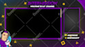 design pro animated screen for twitch streamer, kick, facebook gaming