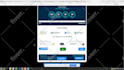 ico website or cryptocurrency selling site and erc20 token