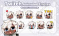 create anime chibi animated emotes for twitch