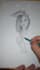 draw realistic pencil portrait drawing with video time lapse