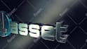 make this 3d metallic silver logo animation