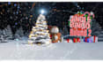 create a merry christmas and happy new year video