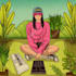 create your idea in aesthetic lofi style illustration