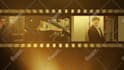 make film projector logo intro in 4k