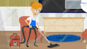 do home cleaning, office cleaning, housekeeping video ads