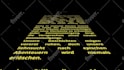 make star wars  intro with your text